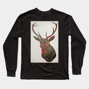 Deer With Quince Long Sleeve T-Shirt